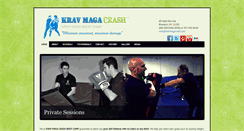 Desktop Screenshot of kravmagacrash.com