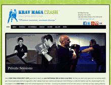 Tablet Screenshot of kravmagacrash.com